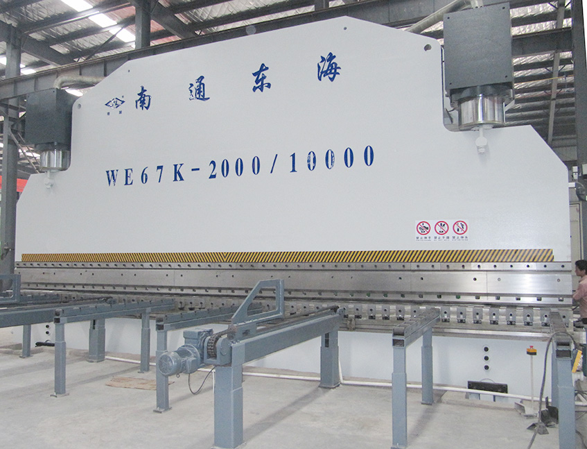 WE67K-2000T10000 CNC press brake